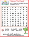 valentine word search